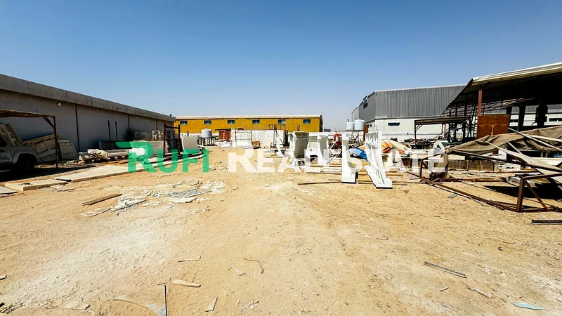**🏭 High Power 160KW/ 43,590SQFT Industrial Land With Warehouse For Rent in Emirates Modern Industrial Area, Umm Al Quwain 🏭**63623152281729113