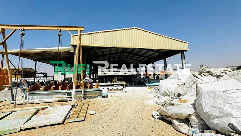 **🏭 High Power 160KW/ 43,590SQFT Industrial Land With Warehouse For Rent in Emirates Modern Industrial Area, Umm Al Quwain 🏭**63623152281729111