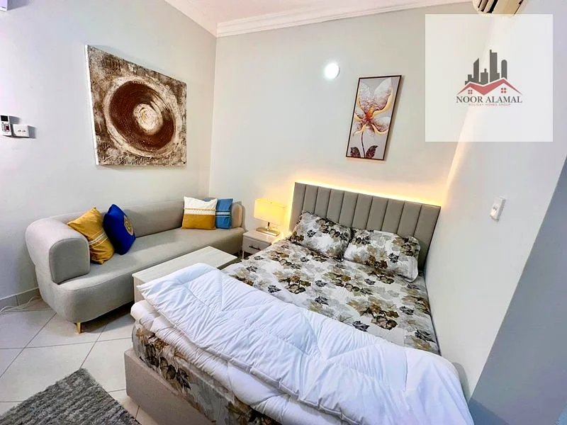 Sharjah Al Butina, second floor studio, fully furnished, super deluxe hotel63827630221825111