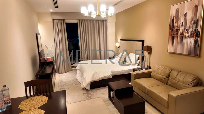 Spacious Fully Furnished Studio | Lake View | With Balcony | High Floor63770824588418110