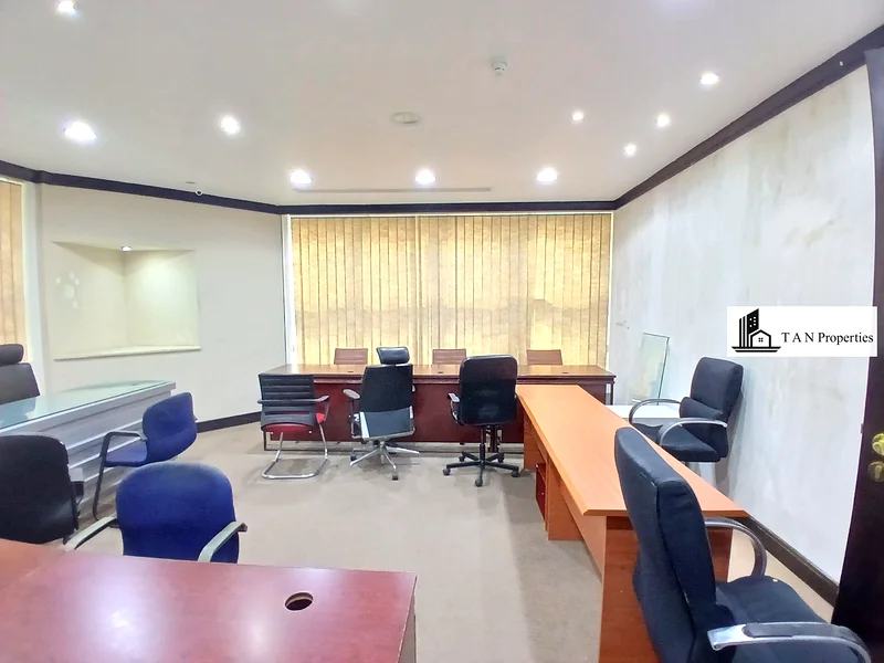 Fully Fitted Office | 1140 Sq. Ft. | Near Metro | DEWA & Chiller Free63681015801219112