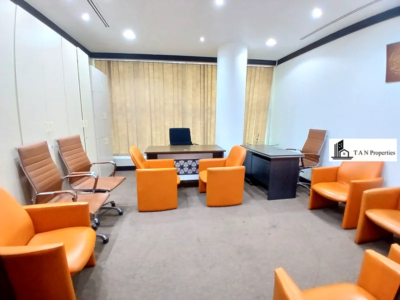 Fully Fitted Office | 1140 Sq. Ft. | Near Metro | DEWA & Chiller Free63681015801219110