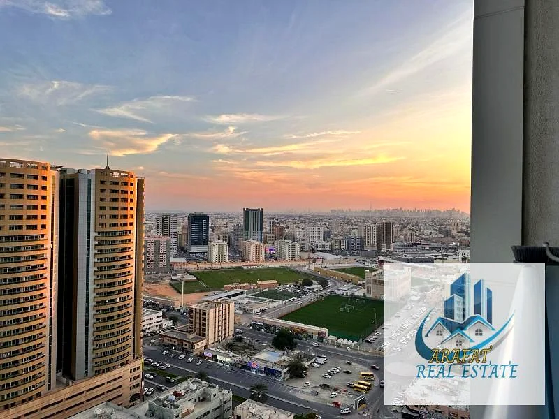 شقة من غرفتي نوم بمساحة 2 غرفة وصالة في برج أويسيس 1 مفروشة بالكامل، دفع فقط 385000/- خطة الدفع63887947337985111