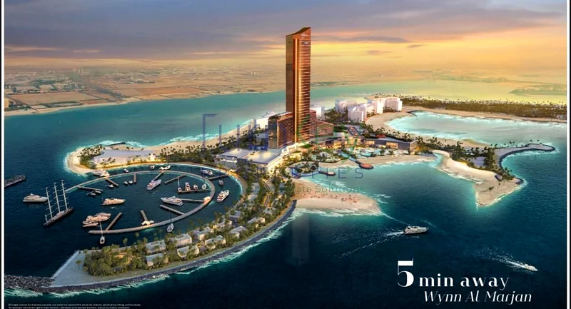 3 طوابق تجارية كاملة في تريو آيل، جزيرة المرجان، رأس الخيمة63818152872195112