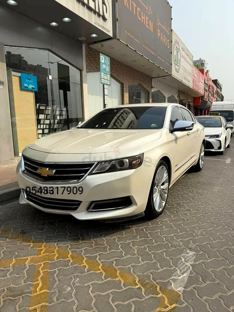 For Sale – Chevrolet Impala LTZ 

Model: 2014

Mileage: 210,000 KM

Color: Pearl White 

Condi63699030980481110