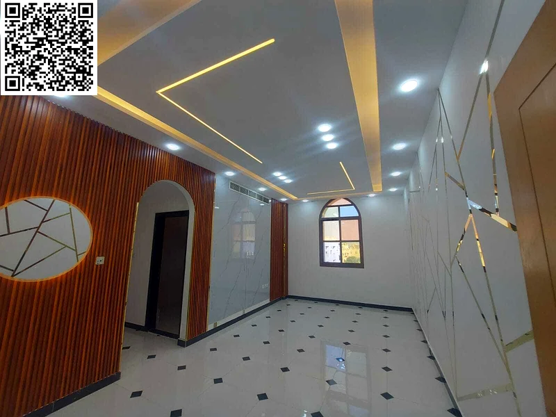 الشقة الأكثر أناقة بغرفتي نوم مع قاعة وحمامين، مزينة بشكل فاخر، للإيجار السنوي في عجمان، الروضة 3، بالقرب من الشيخ عمار س63719788601091112