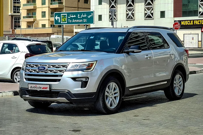 AED 1034/month | 2018 Ford Explorer XLT | GCC Specs | Ref#36466563613737271171112
