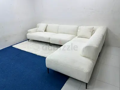 Great condition the loom collection lshape sofa