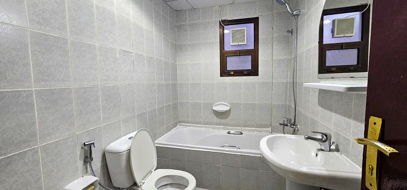 Only 50K Yearly! Spacious 1-BHK Flat with Balcony on Hamdan St. near WTC Mall & Ahalia63625130946305112