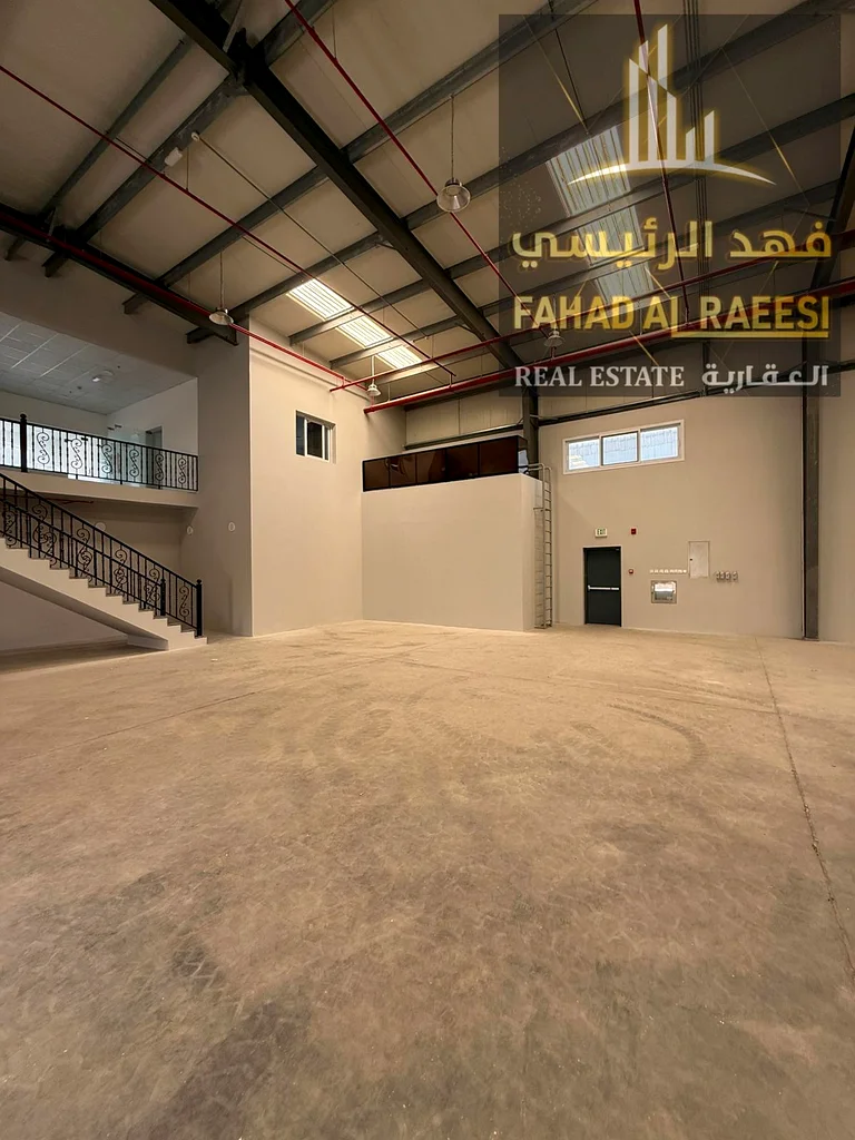 For annual rent, an integrated complex in Al Sajaa, Sharjah, 29,000 square feet, warehouse, offices, workers’ accommodation, and 230 KW electricity, a63622569949185111
