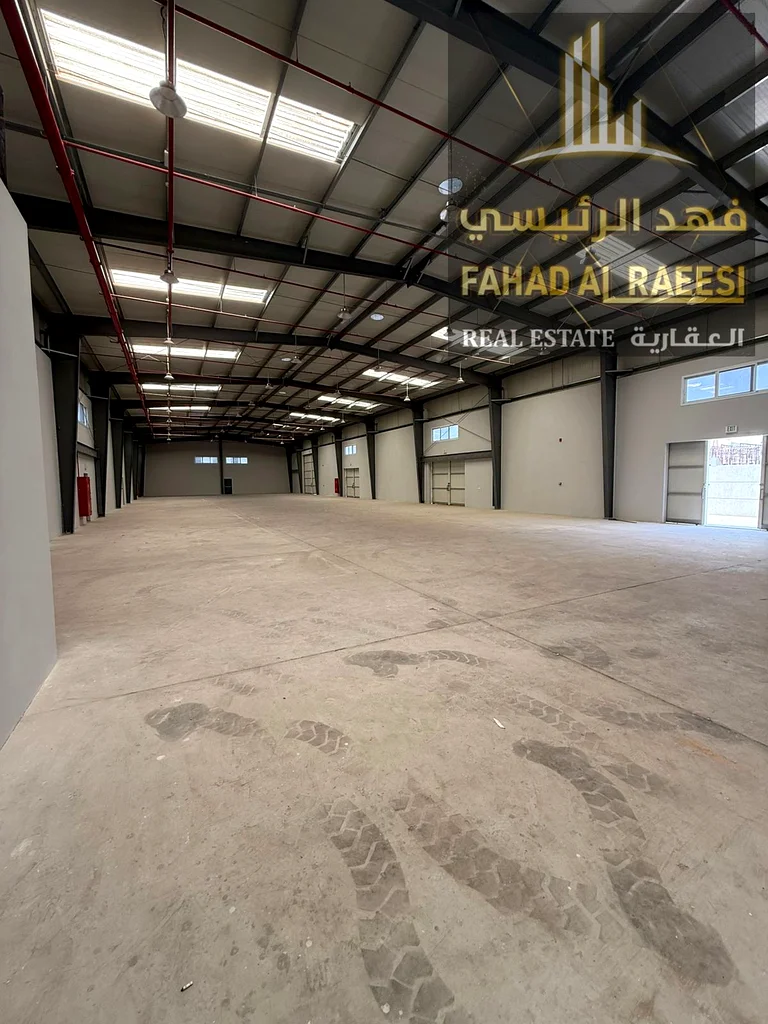 For annual rent, an integrated complex in Al Sajaa, Sharjah, 29,000 square feet, warehouse, offices, workers’ accommodation, and 230 KW electricity, a63622569949185112