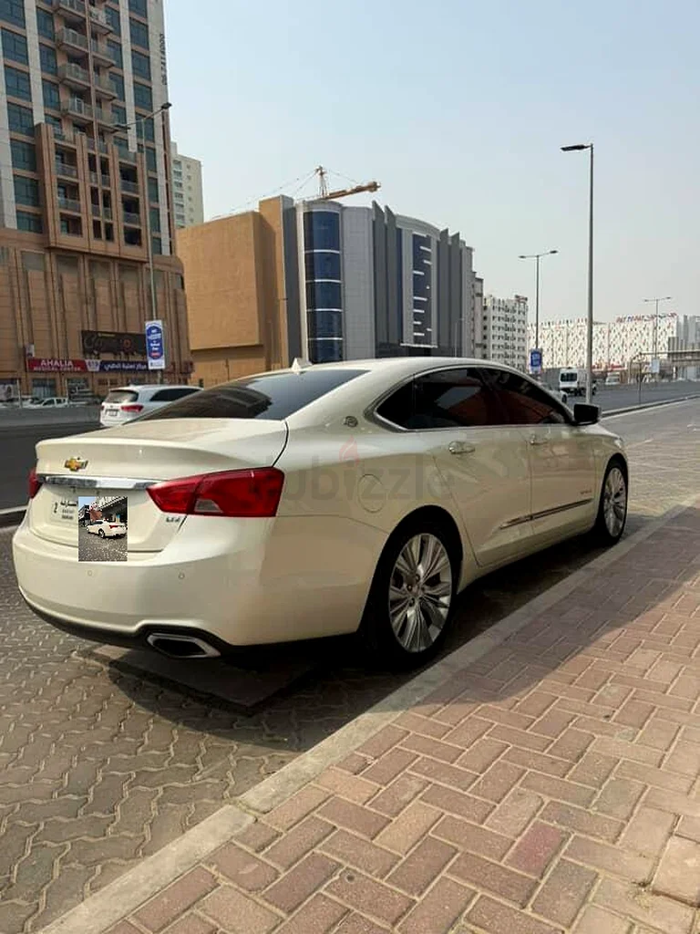 For Sale – Chevrolet Impala LTZ 

Model: 2014

Mileage: 210,000 KM

Color: Pearl White 

Condi63699030980481114