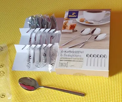 Tea spoons 6 pcs. New