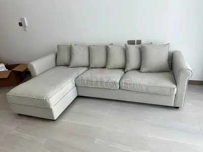 Ikea gronlid l shape sofa bed with storage