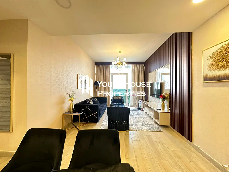 شقة فاخرة من غرفة نوم واحدة مفروشة بالكامل بتصميم عصري أنيق63781719253249114