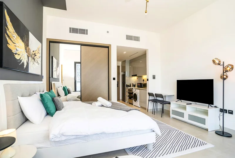 7500 for month of sept fully furnished studio with balcony63836576876803112