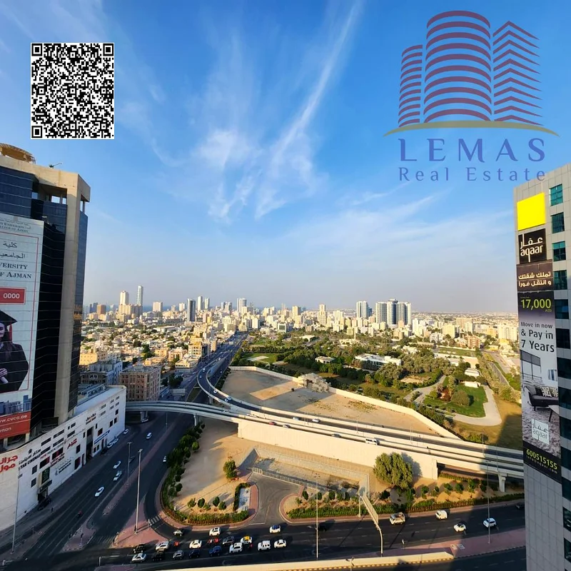 شقة للبيع بالتقسيط مكونة من غرفتين نوم بإطلالة مفتوحة وتملك حر63891020062339110
