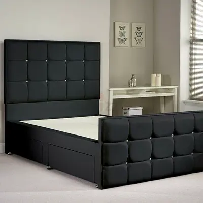 Stylish and Modern Black Bed Frame Brand New