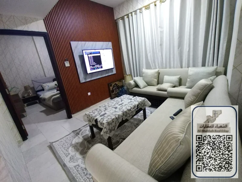 عجمان الحميدية - شقة بغرفة نوم واحدة وصالة في برج ستي جاردن63709034330881110