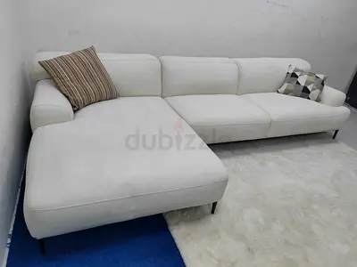 Great condition the loom collection lshape sofa