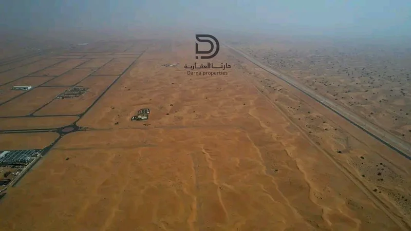 Owning an industrial land with a warehouse permit + offices + exhibitions + workers' accommodation with a building permit G+M+1 - in the Emirate of Sharjah - a very special location for factories in a63819129109249111