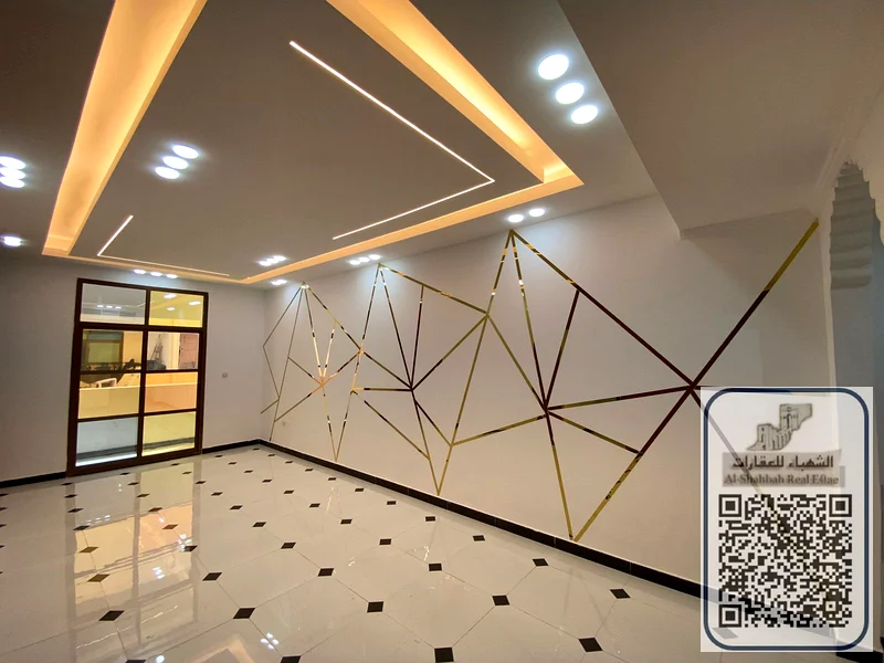 2 bedroom and a hall, two bathrooms, large area in Al Rawda 3, near Sheikh Ammar and close to the Dubai exit, new building, first occupan63719788465154112