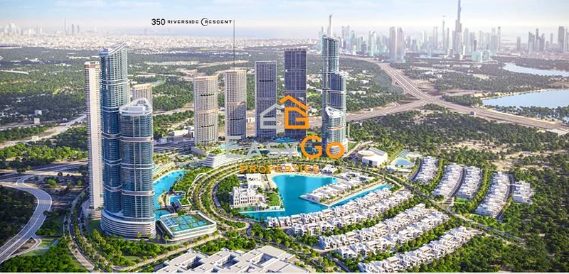 خطة بيع قبل الإنشاء | شقة فاخرة من غرفة نوم واحدة في 350 ريفرسايد كريسينت من تطوير SOBHA | مجتمع سكني على الواجهة المائية63961325091713111