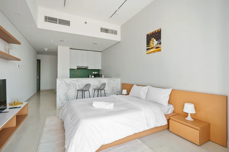 5000 per month sept only fully furnished studio with balcony available63828470383491110