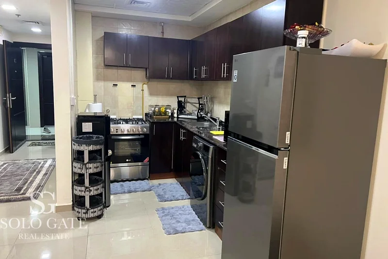 شقة بغرفة نوم واحدة للإيجار | إطلالة على المجتمع | موقع متميز في مدينة دبي الرياضية63734543398914114