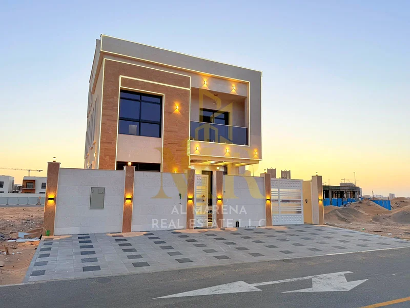 A unique opportunity in Al Helio 2: a spacious, 6-bedroom villa with a roof, elegantly designed, and a built-up area of ​​4,000 square feet. The price63907818317057111