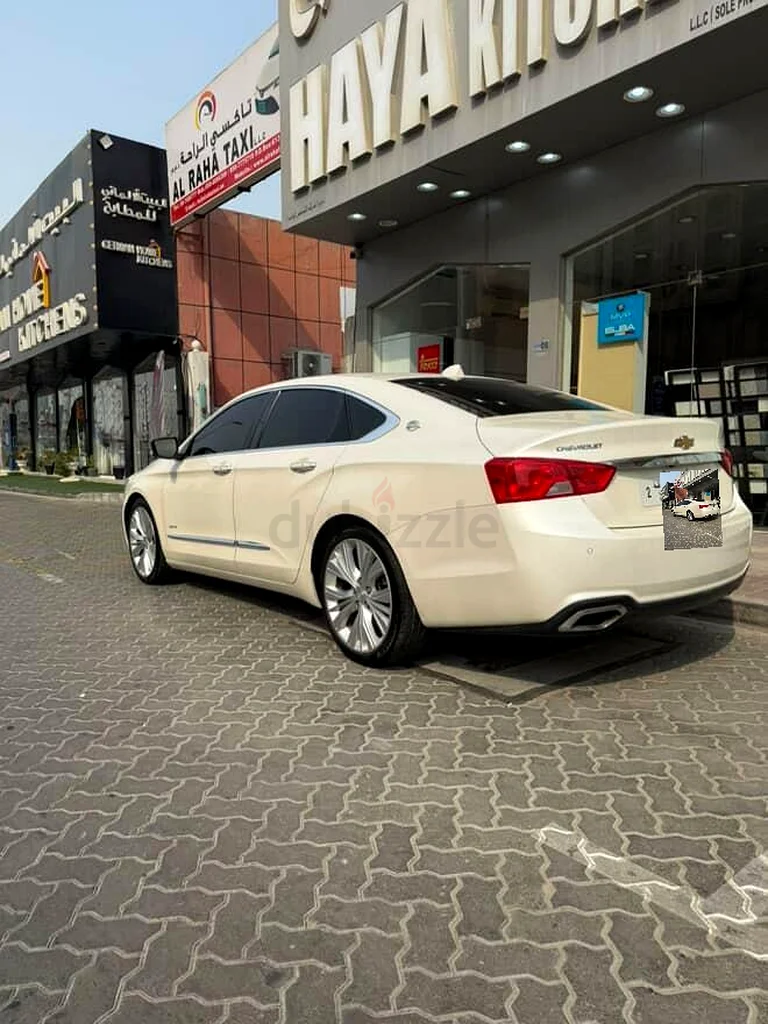 For Sale – Chevrolet Impala LTZ 

Model: 2014

Mileage: 210,000 KM

Color: Pearl White 

Condi63699030980481113