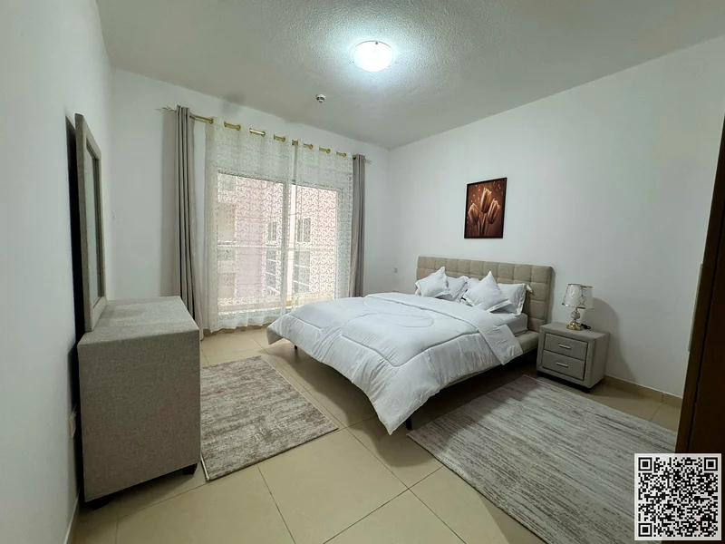 🏡 الشقة الفاخرة والأنيقة المفروشة بالكامل والمكونة من غرفة نوم واحدة للإيجار الشهري في برج الياسمين مقابل سيتي سنتر عجمان - الجرف 2 ✨63837479725441111