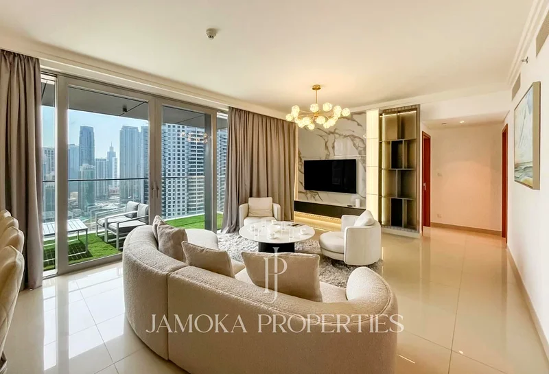 Exclusive 3BR | High Floor | Direct Burj Khalifa Views63770920169347114