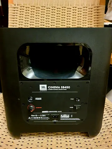 Experience Powerful Sound with JBL Cinema Wireless Subwoofer in Brandnew Condition. AED 295 only.