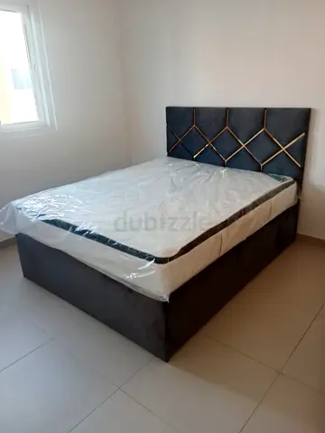 Stylish Modern Queen size Family Double Bed and king size storage with madical mattress