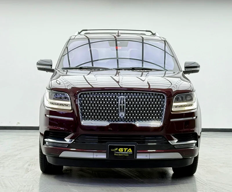 2020 Lincoln Navigator Presidential, 2025 Lincoln Warranty + Service Pack, Low Km, 8 Seater, GCC63613734692994111