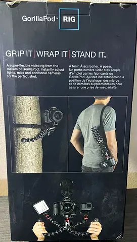 Capture with Confidence: GorillaPod Rig 5 k for Ultimate Stability