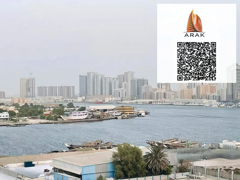 للبيع: شقة فاخرة بغرفة نوم واحدة + صالة في برج أورينت المرموق، تقع في منطقة البستان، بإطلالة مذهلة على الخور!63868842742785110