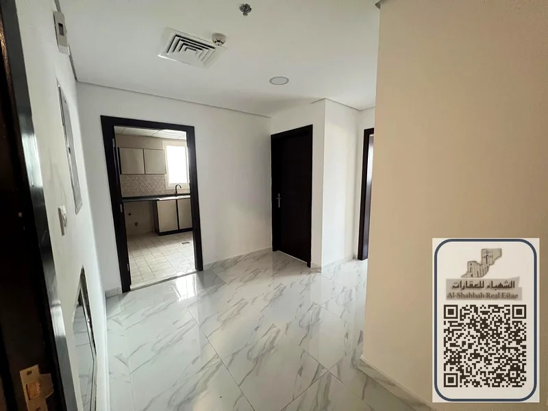 A one-bedroom apartment, a living room, and two bathrooms, for the first resident in Al Jurf 3, near Mohammed bin Zayed Road and the Chinese market.63809867130627114