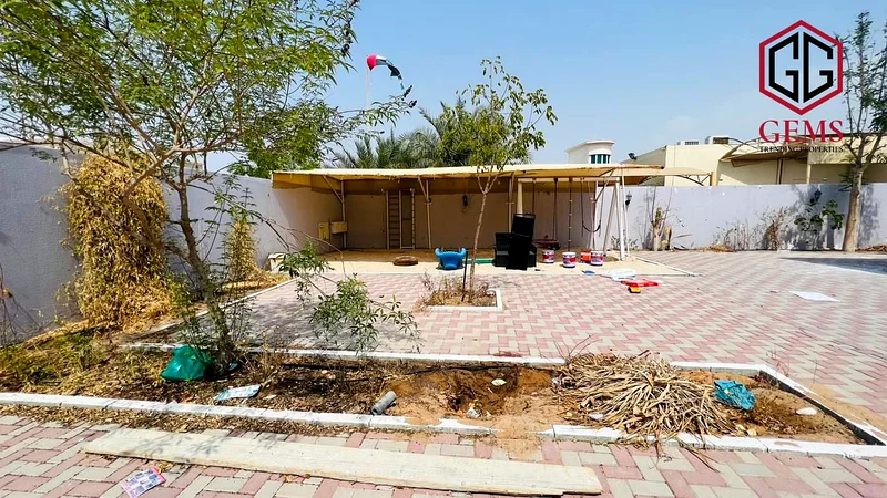 الطابق الأرضي | غرفة الخادمة | حديقة منسقة63724415696385111