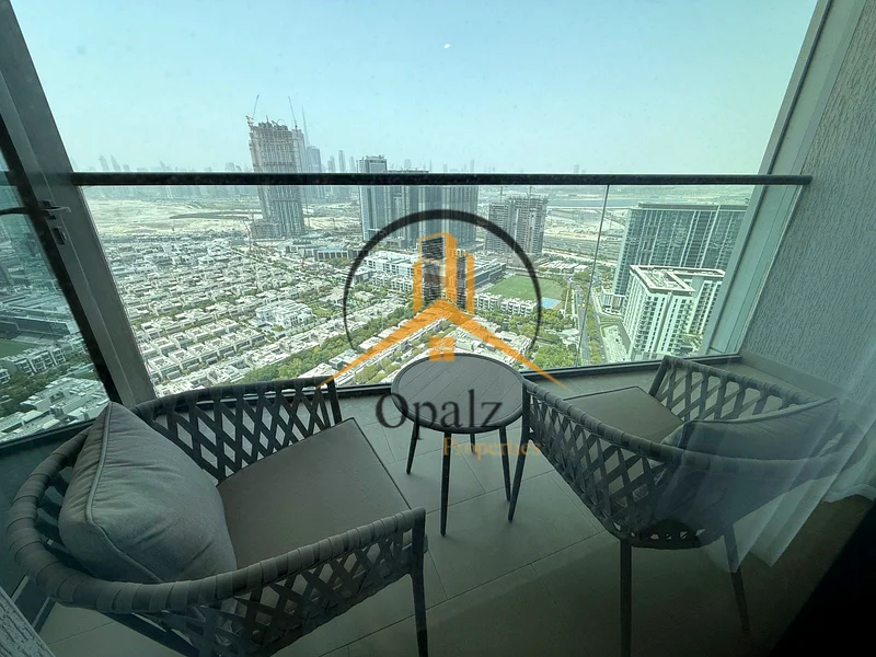 "💫 شقة أنيقة بغرفة نوم واحدة 🏡 مفروشة بالكامل | طابق عالٍ 🌇 إطلالات أيقونية 🌳🌆 | حياة فاخرة ✨"63756383739265114