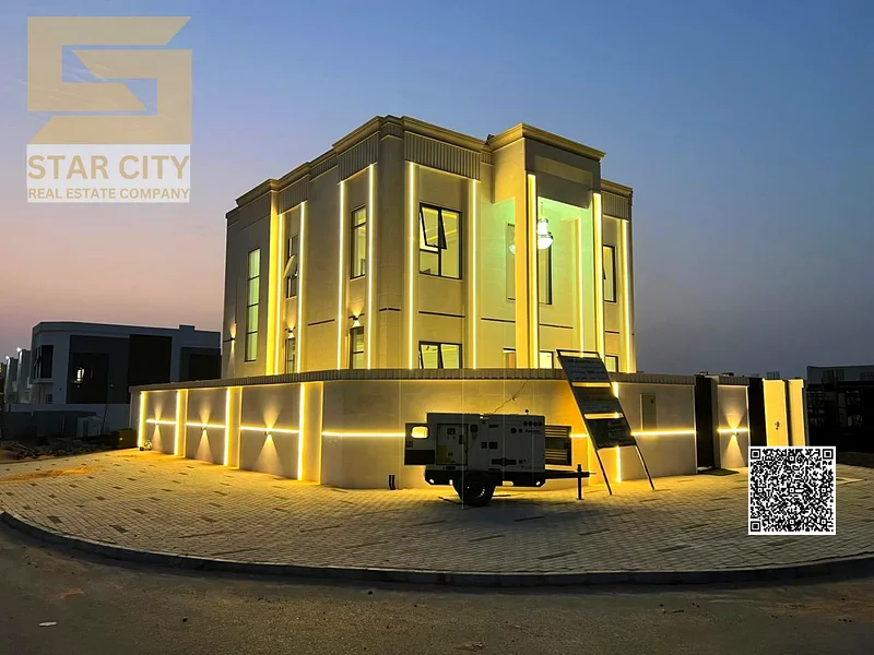 🏡 Classic Full-Stone Corner Villa for Sale | Ajman – Al Helio 263908032955649110