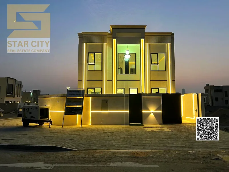 🏡 Classic Full-Stone Corner Villa for Sale | Ajman – Al Helio 263908032955649111