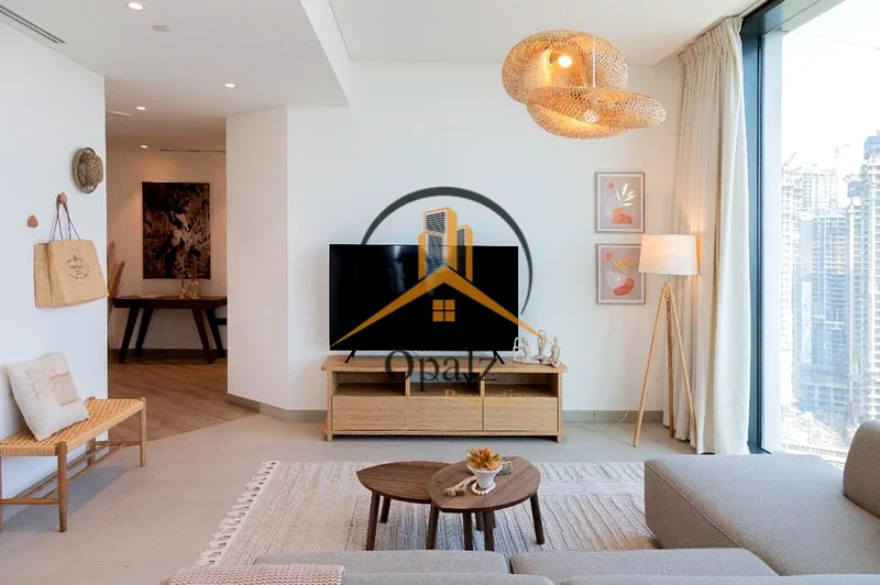 Luxurious Furnishing 2BR | High Floor | Stunning View | Ready to Move | Hot Offer in Sobha Hartland Call Majid64016677727491111