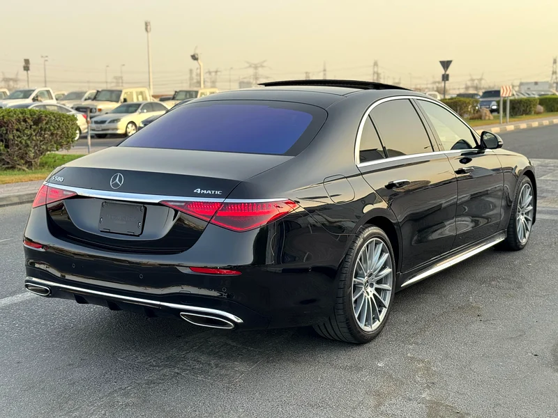 MERCEDES BENZ S580 V8 INTERIOR RED MINT CONDITION CAR AUCTION GRADE 4.5/B63699045412994114