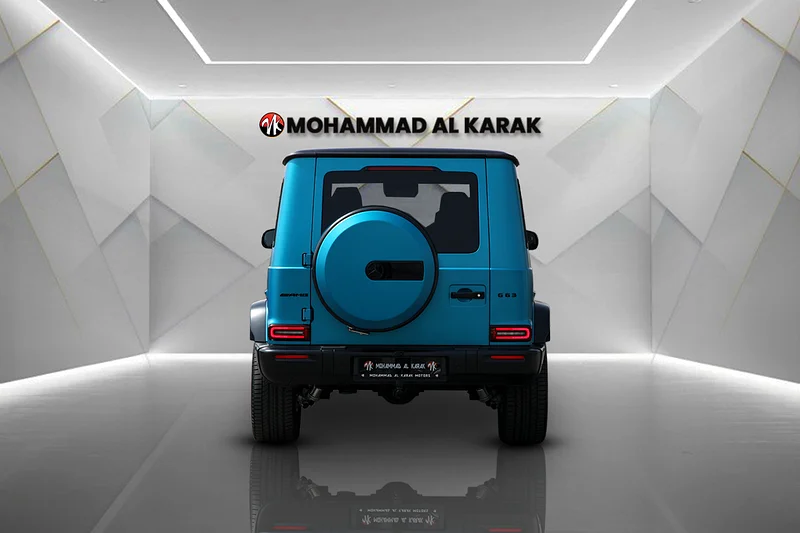 2025 MERCEDES G63 - DOUBLE NIGHT PACKAGE - CARBON EDITION - BLUE MATTE - FULLY LOADED63700466775810113