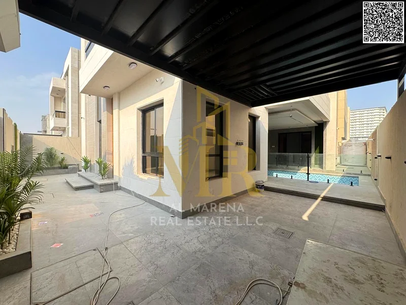 Luxury villa with modern design for sale directly from the owner in Al Bahia. Live in luxury in a charming villa. The price includes electricity, wate63882823400065113