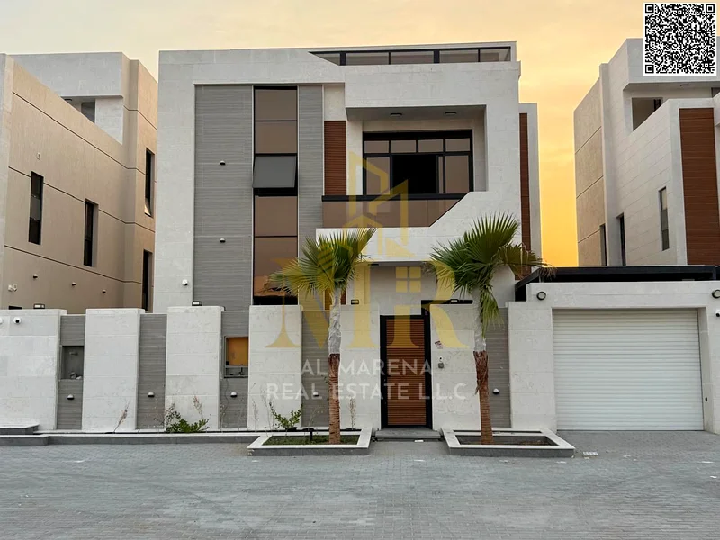 Luxury villa with modern design for sale directly from the owner in Al Bahia. Live in luxury in a charming villa. The price includes electricity, wate63882823400065111