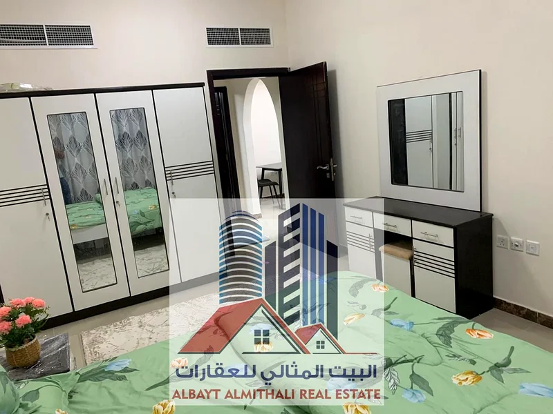 شقة فاخرة مؤثثة من فئة في آي بي، غرفة نوم واحدة، صالة، حمامان، تأجير شهري، مبنى جديد، تشطيب سوبر ديلوكس، أول مستأجر، تكييف مركزي63722819663234112