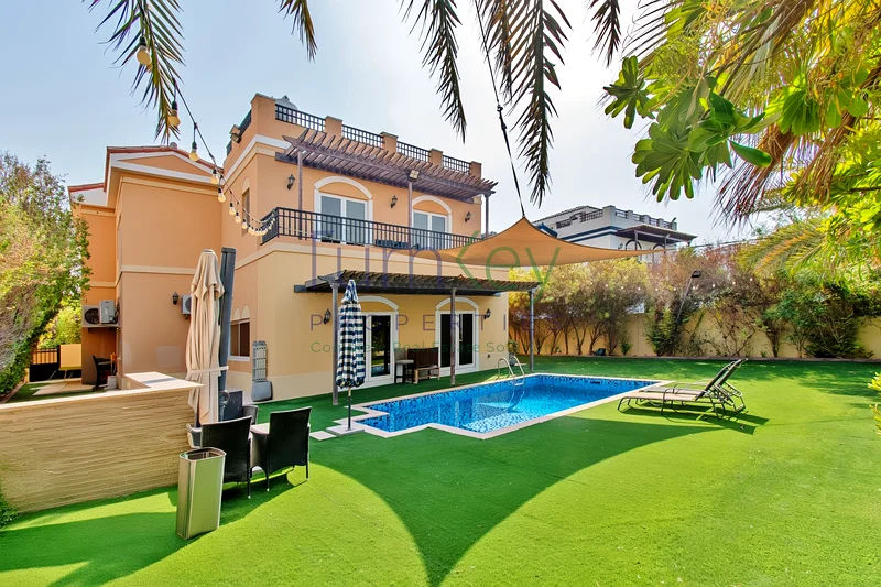 Upgraded 5 Bed + pool | Mazaya B1 | Quiet Location63916904244738110